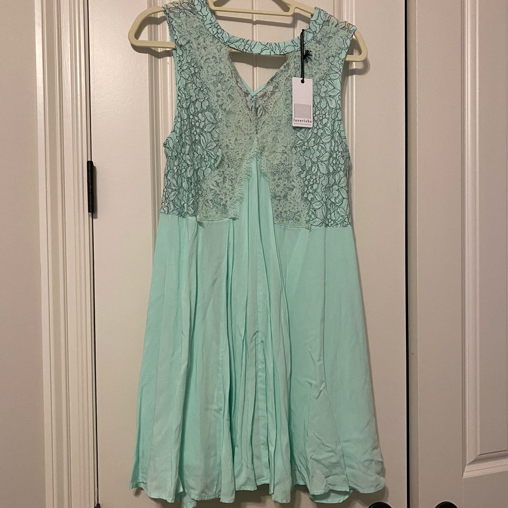 Aqua Dress